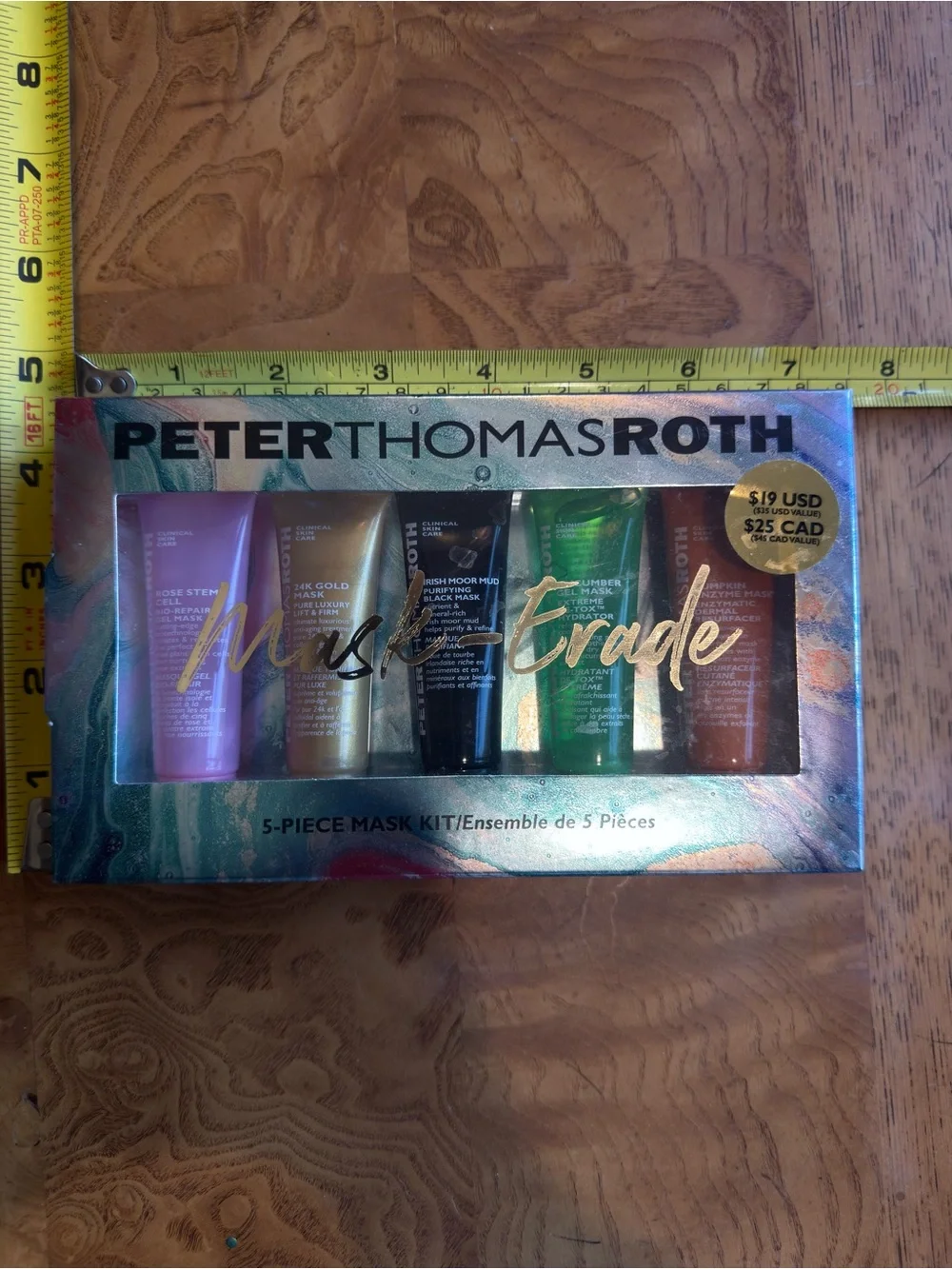 Peter Thomas Roth 5-Piece Mask Set - Pink, Gold, Black, Green, Copper